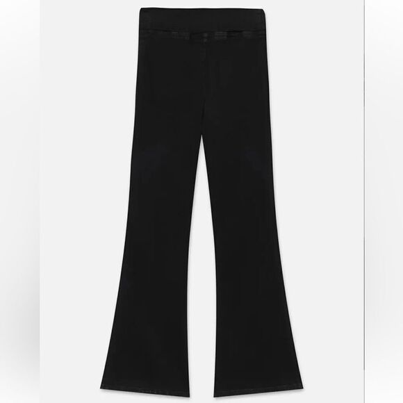 Frame The Jetset Crop Mini Boot in Sheen Noir BEST SELLER SZ 0 NWT $198 - Picture 3 of 9